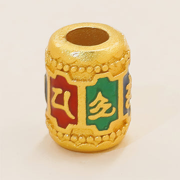 Multi-Color Harmony Barrel Charm – Energy Talisman for Balance & Transformation