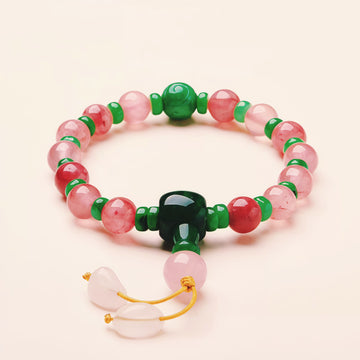 Qing Dynasty Royal Energy Bead Bracelet – Prosperity, Protection & Spiritual Energy