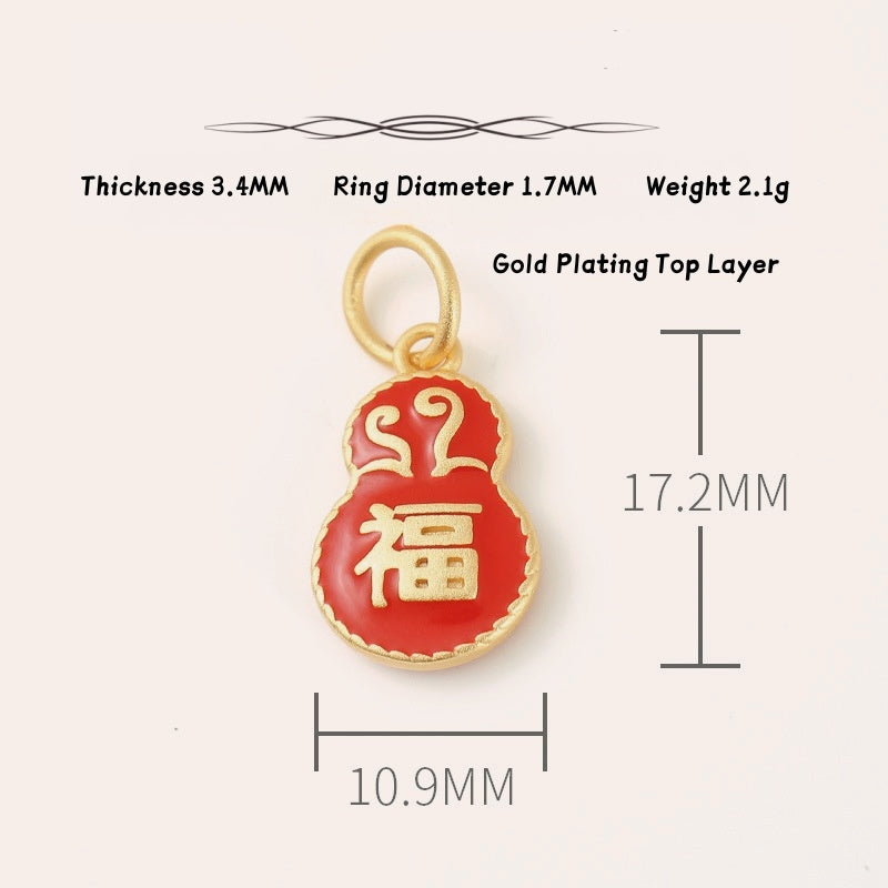 Red Money Bag Feng Shui Fu Charm – Embrace Wealth and Blessings