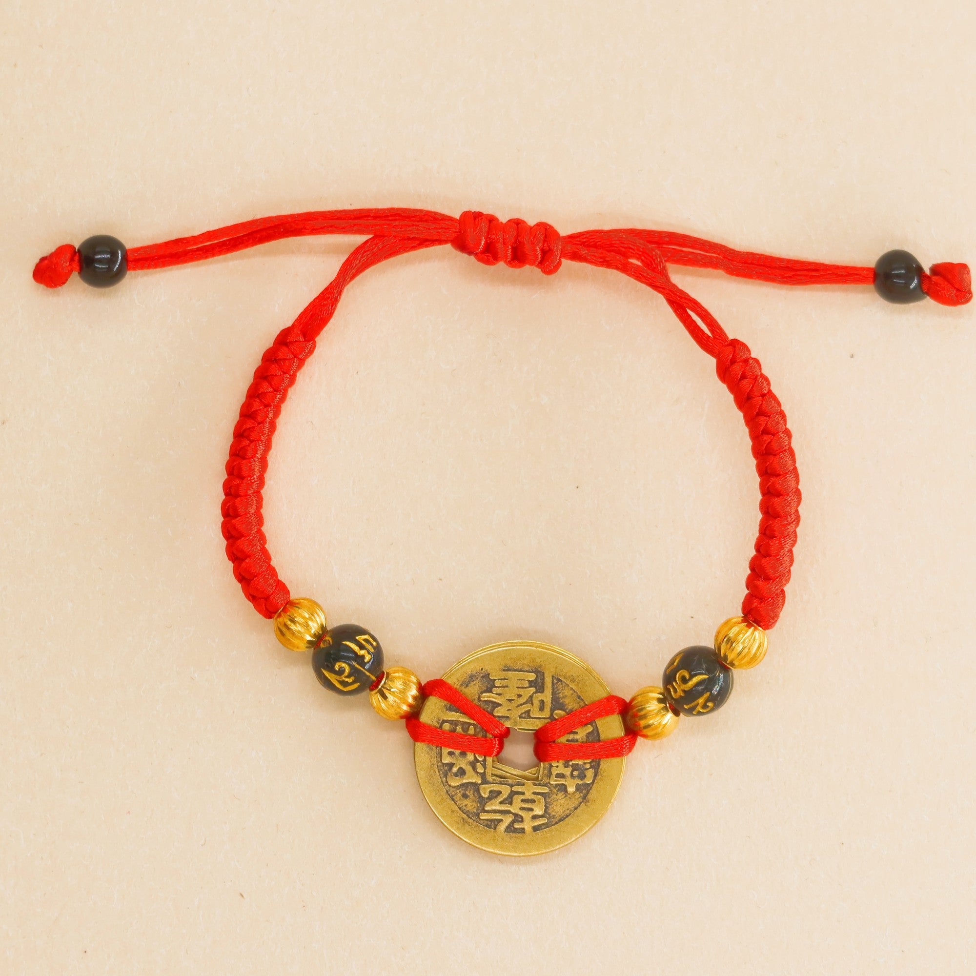 Feng Shui Coin Wealth Bracelet-Wealth & Protection