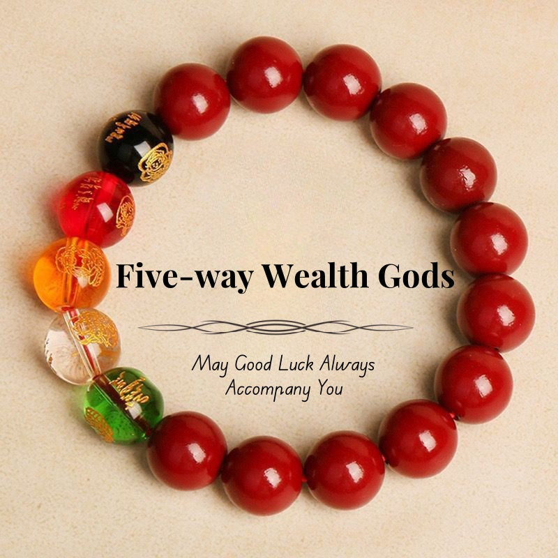 Five Gods of Fortune Bracelet-Harmony & Prosperity