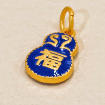 Blue FengShui Fu Charm – Attract Blessings, Enhance Harmony