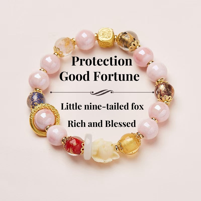 Nine-Tailed Fox Bracelet-Wisdom, Prosperity&Auspiciousness